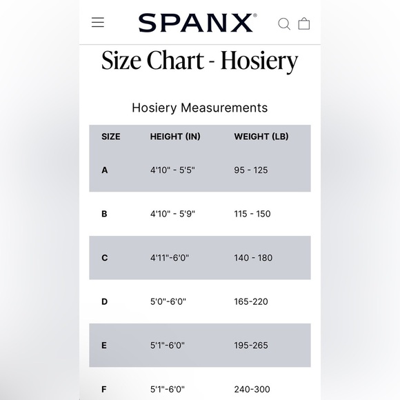 Spanx Chocolate Tight-End Tights Size E - Picture 4 of 4